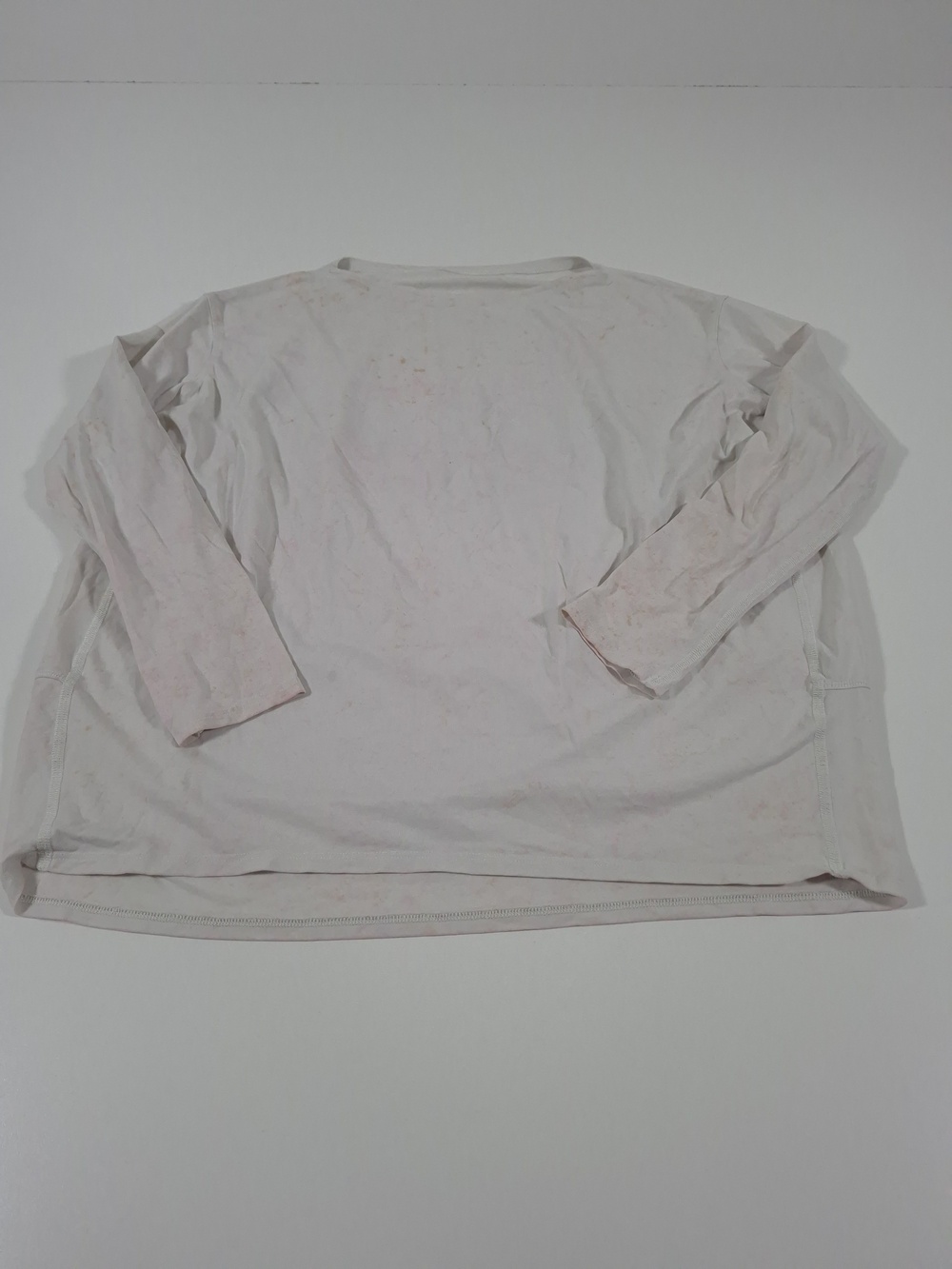 Lululemon Shirt Womens XL White Long Sleeve Lightweight Athletic Running